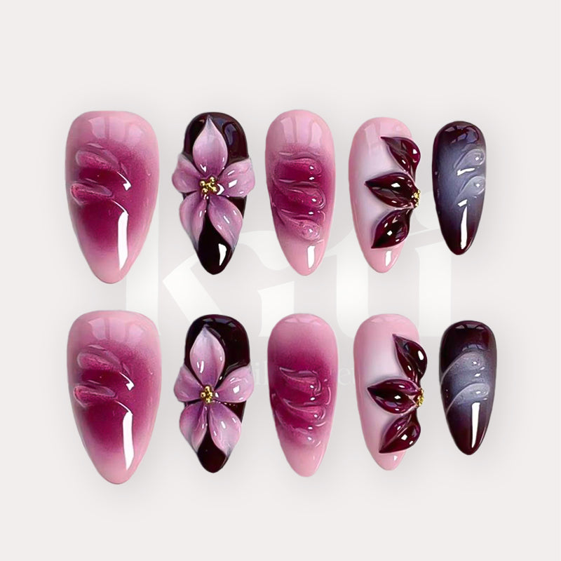 Dark Rose Ombre