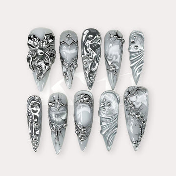 Silver Chrome Matrix