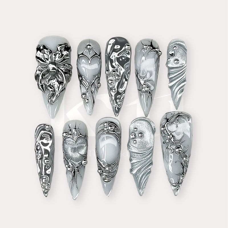 Silver Chrome Matrix