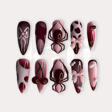 Burgundy Widow Empress