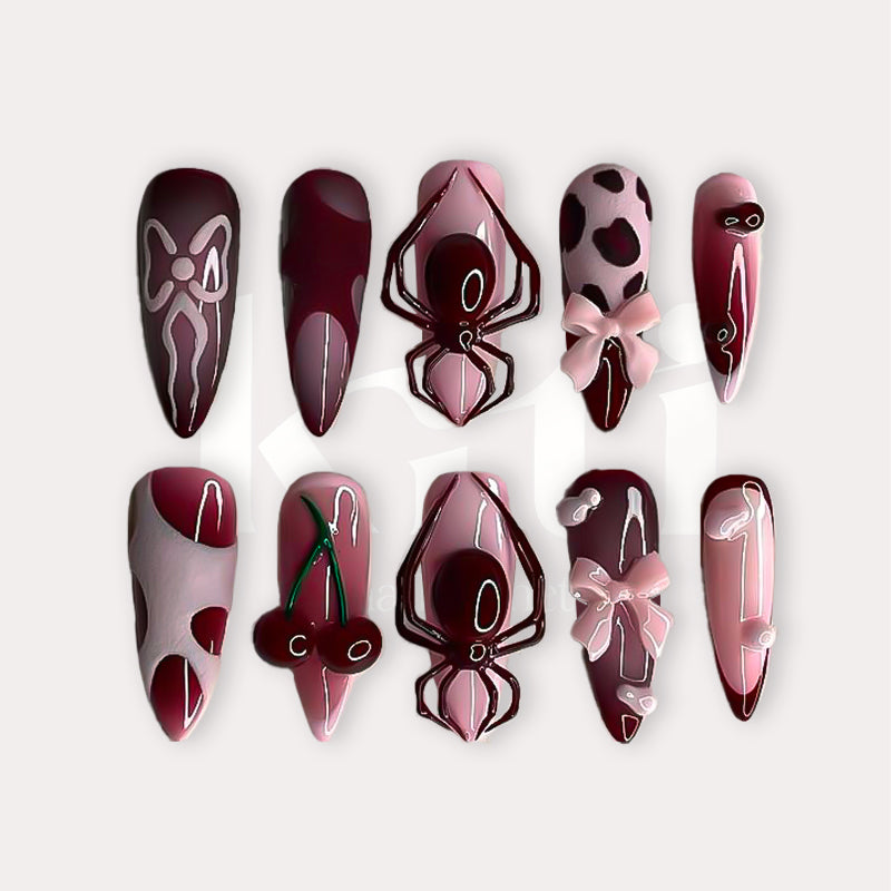Burgundy Widow Empress