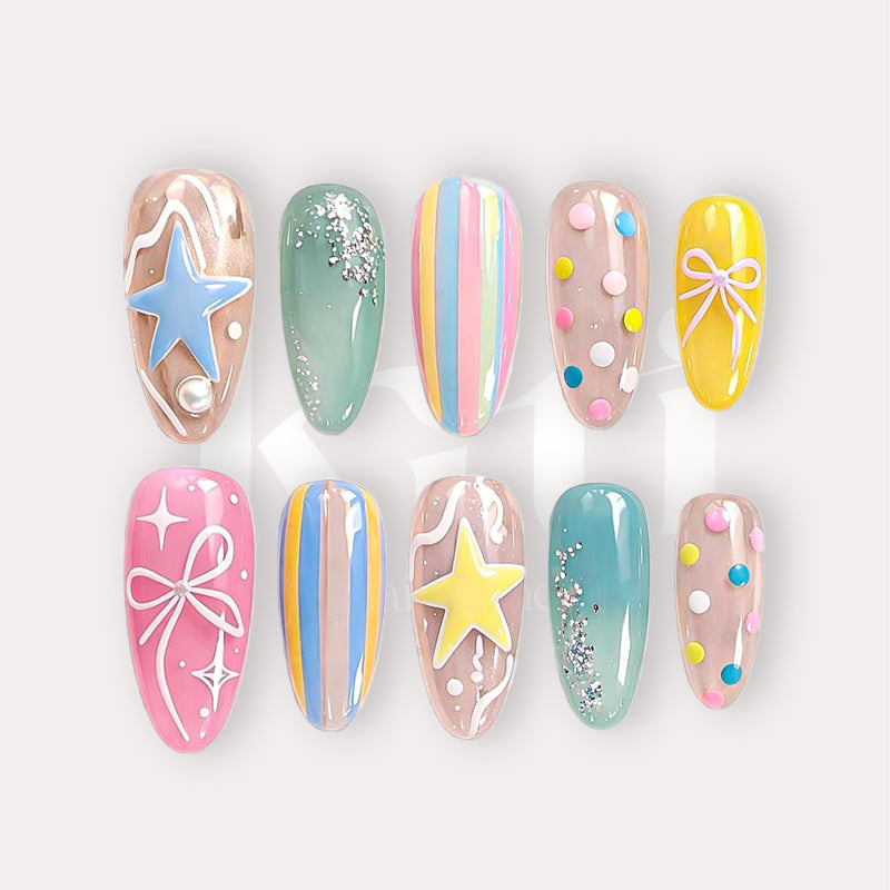 Pastel Candy Star