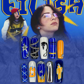 Hit Me Blue & Gold