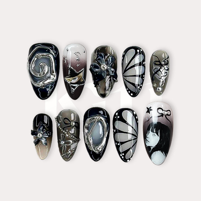 billie eilish-black butterfly