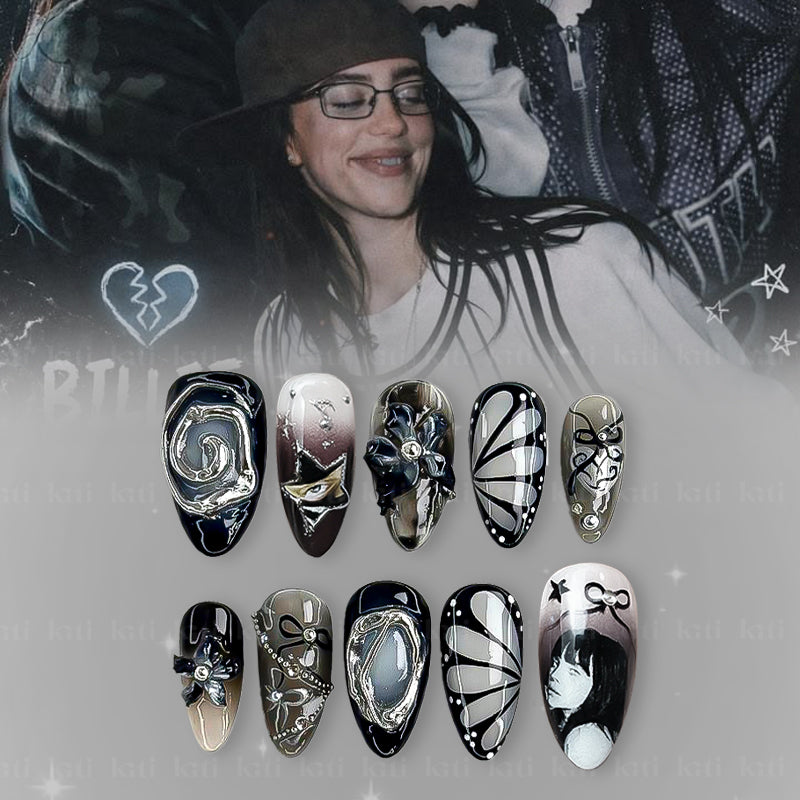 billie eilish-black butterfly