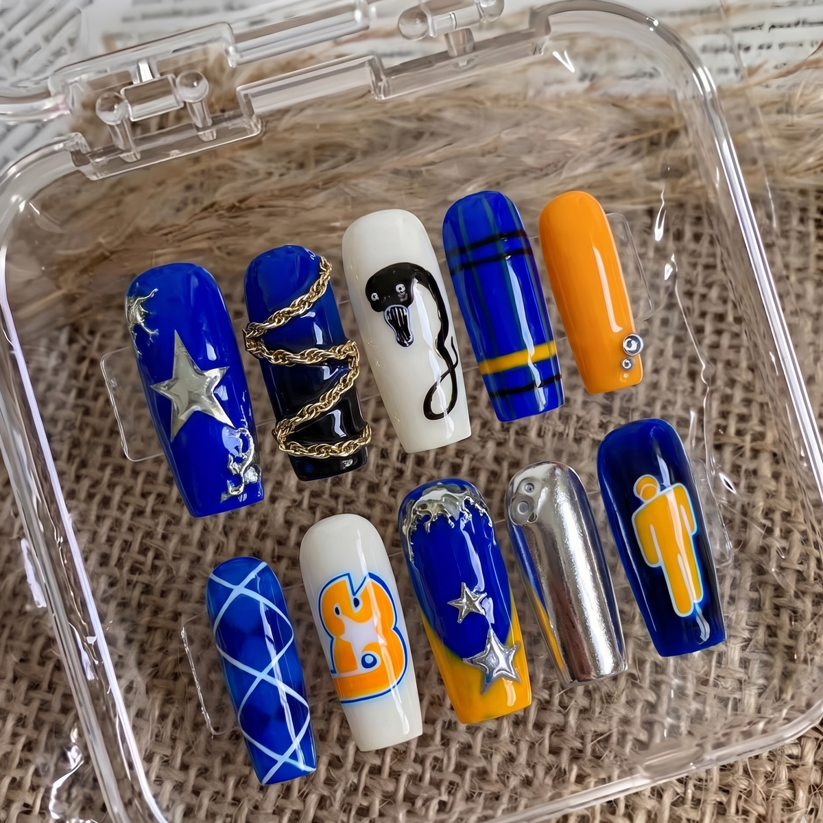 Hit Me Blue & Gold