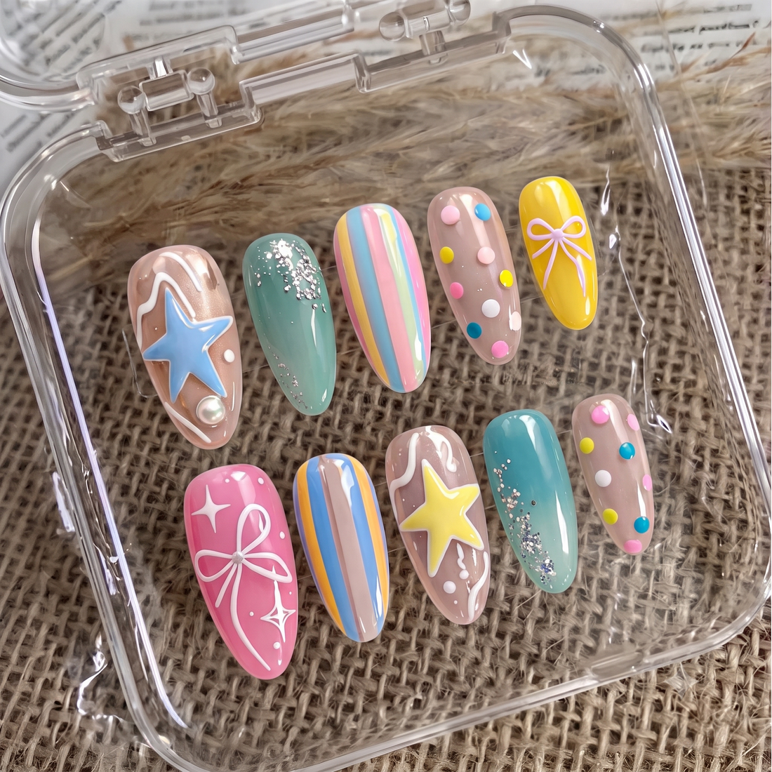 Pastel Candy Star
