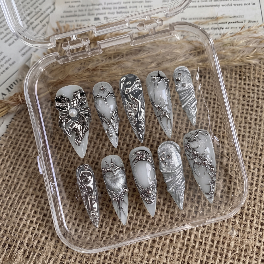 Silver Chrome Matrix